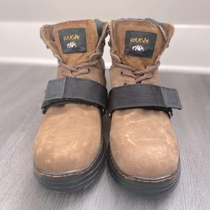 COUGAR PAWS roofing boots!